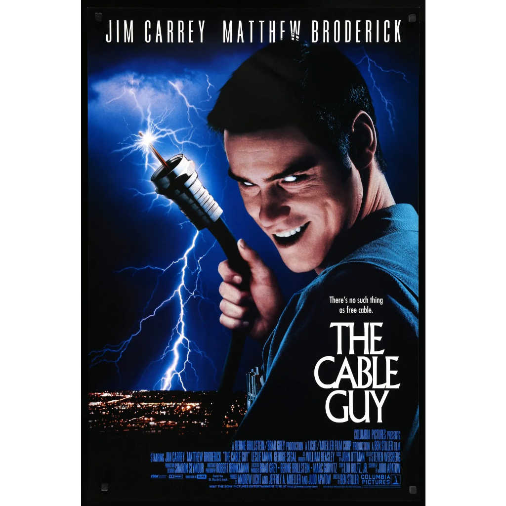 O Pentelho (1996) (The Cable Guy) Jim Carrey e Matthew Broderick - Dublagem Clássica