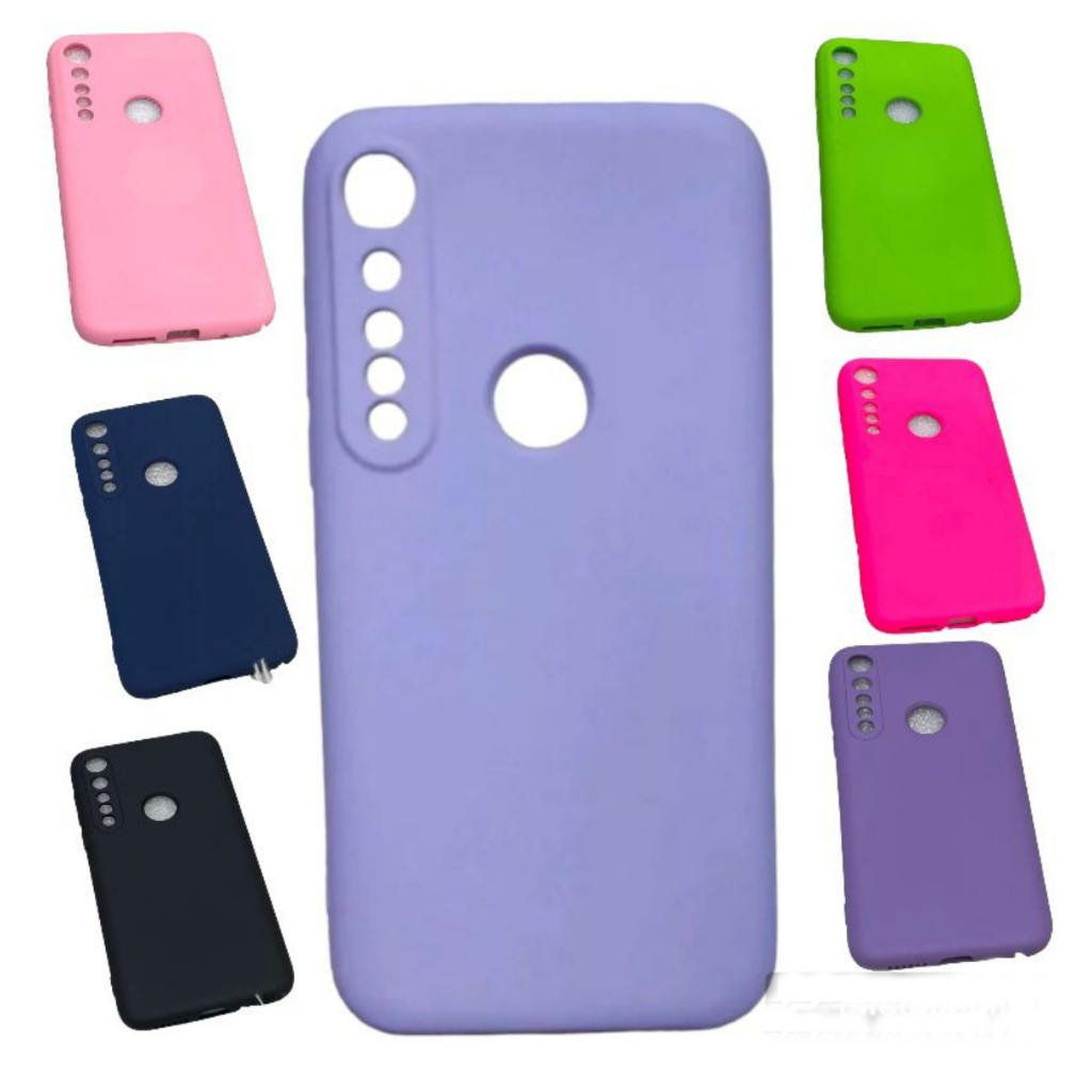 Capa Capinha Aveludada Compatível com Moto G4 Plus| G5 Plus| G6 Plus| G7 Plus| G8 Power| G8 Power Lite