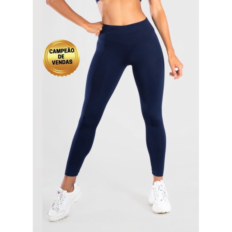 Calça Legging Fitness modeladora Legging Academia pilates cintura alta