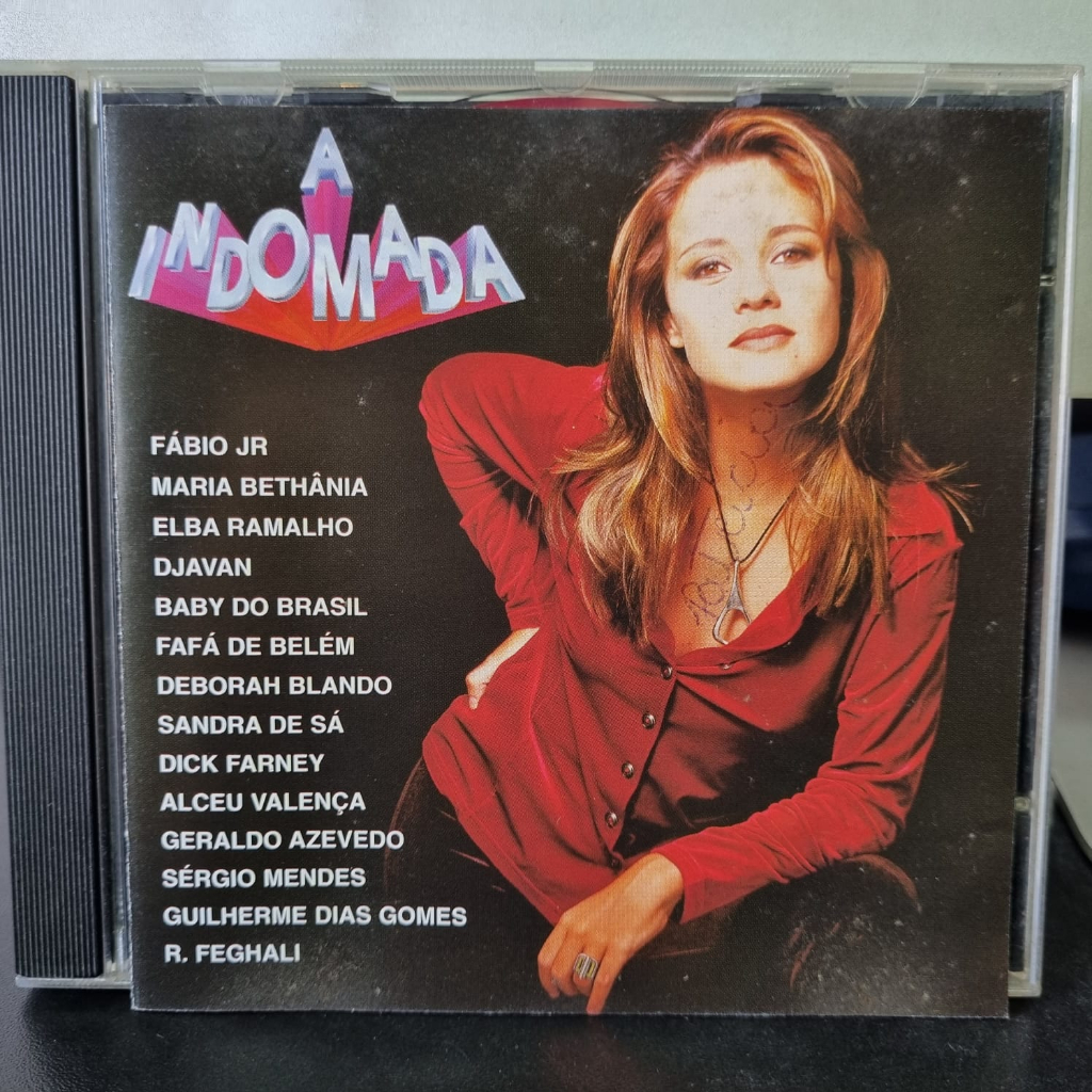 Cd Trilha Sonora Novela A Indomada - 1997 - Som Livre - Globo - Adriana Esteves