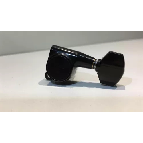 Tarraxa Guitarra Gotoh em Linha Preto Unidade SG38107L
