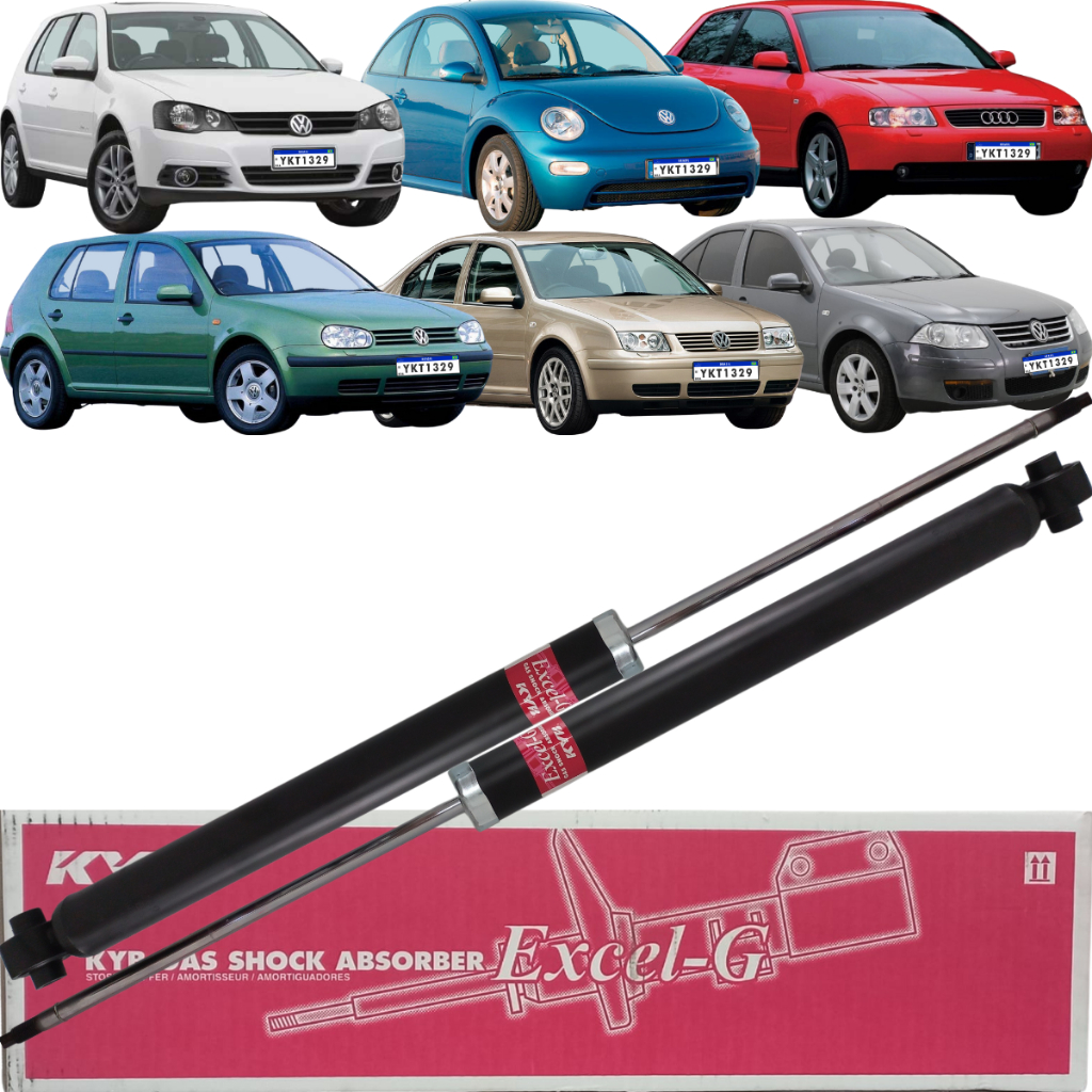 Par de Amortecedor Traseiro KYB A3 Bora Golf New Beetle
