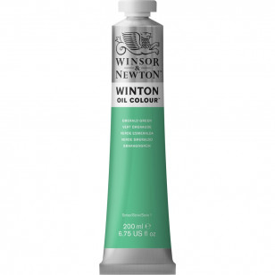 Tinta Óleo Winsor & Newton Winton 200ml 241 Emerald Green
