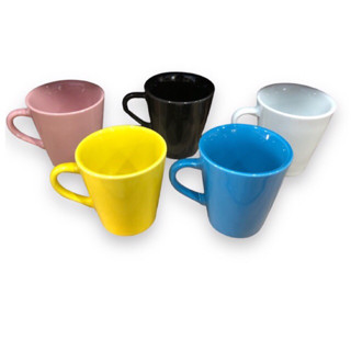 Kit c/ 4 Canecas / Xícaras de Porcelana - 150 ML