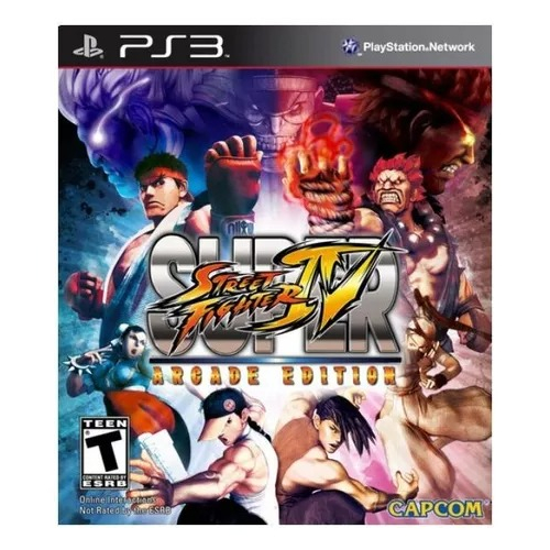 Jogo Ps3 Street Fighter IV  Standard Edition Capcom PS3 Mídia Física *Original Lacrado*