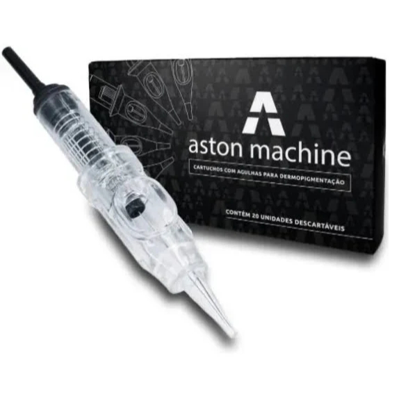 10 Unid. Aston Easy Click 1 Ponta 0.30mm 1RL para Dermografo em Oferta na Shopee