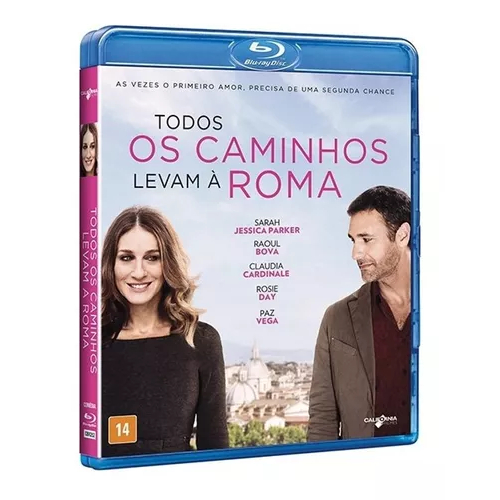 Blu-ray Todos os Caminhos Levam à Roma - Paz Vega - Original Lacrado