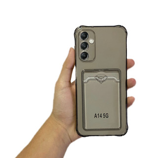 Capinha Para ( Samsung Galaxy A14 4G/5G ) Case Porta Cartão Anti impacto