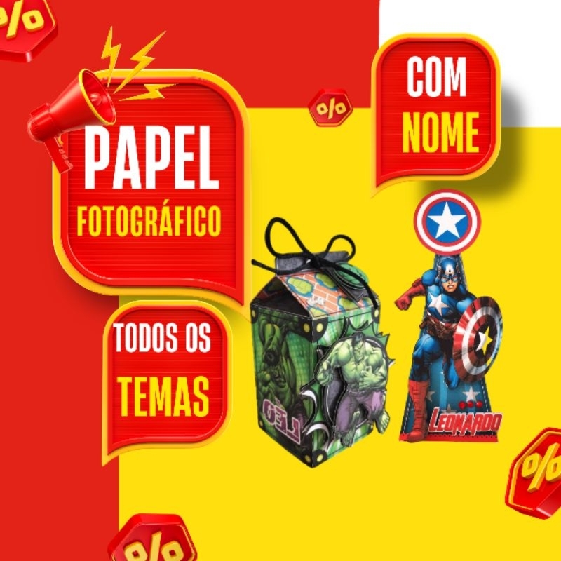kit aniversário lembrancinhas de caixinhas personalizadas caixa bala caixa cone caixa Pirâmide caixinha milk  e porta bis