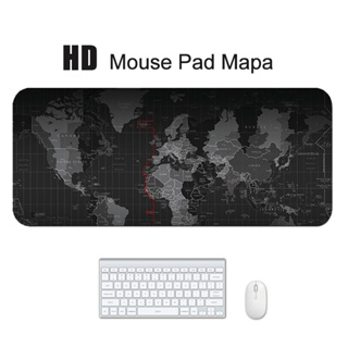 80 x 30cm Tapete De Mouse Grande Antiderrapante De Mapa Do Mundo Espesso 90x40cm em Oferta na Shopee