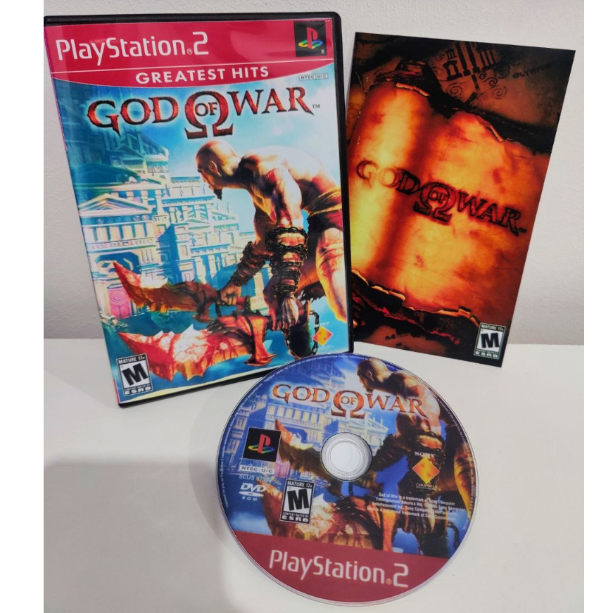 God of War Greatest Hits PT-BR - PS2