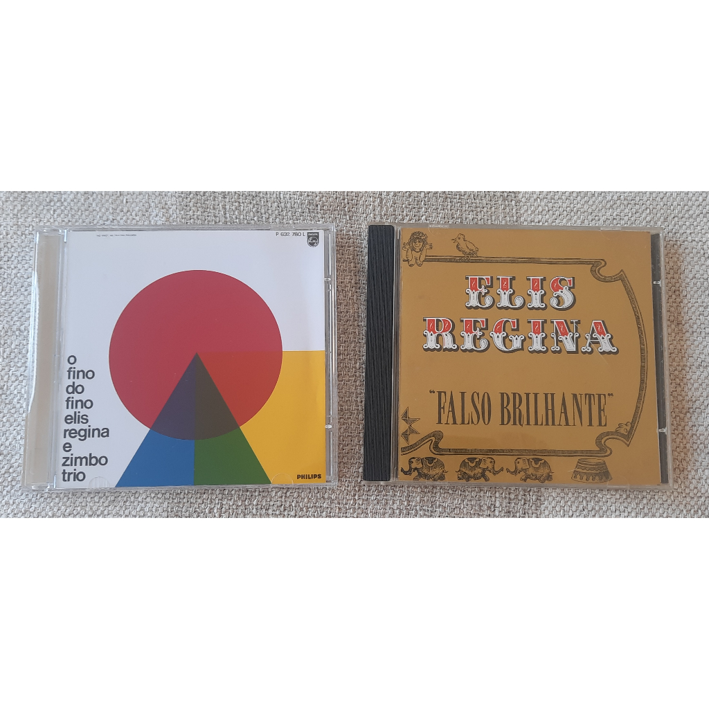 CDs  ELIS REGINA - Falso Brilhante e O Fino do Fino