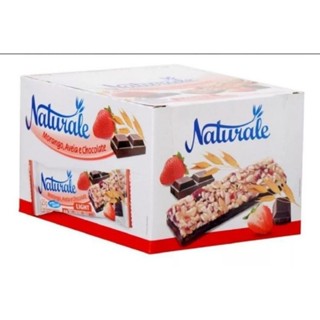24 barras de cereais Morango com Chocolate 25 g cada unidade