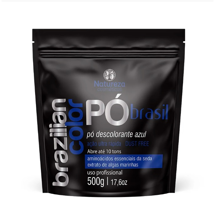 Pó Descolorante Azul Natureza Cosméticos Brazilian Color