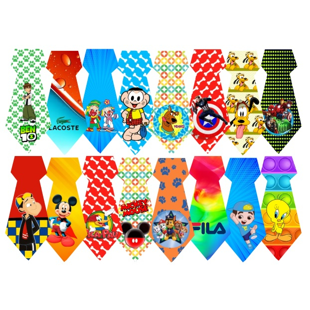 Kit Gravatinha Pet Shop Personagem Banho Tosa Macho Femea Pinscher Pug Chihuahua Lulu Spitz em Oferta na Shopee