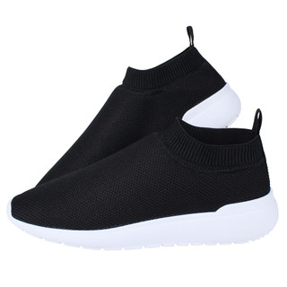 Tênis Feminino Meia Esportivo sem Cadarço Slip On Fácil de Calçar Academia