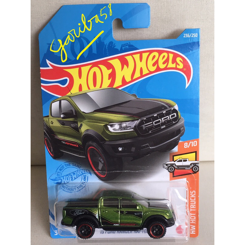 HOT WHEELS ‘19 FORD RANGER RAPTOR 2021 HW TRUCKS VD GARIBA58