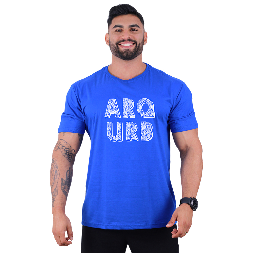Camiseta Tradicional Clássica MXD Conceito Algodão Cursos Faculdade Arquitetura e Urbanismo
