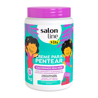 Creme Para Pentear Kids Cachinhos sem Nós Salon Line 1kg