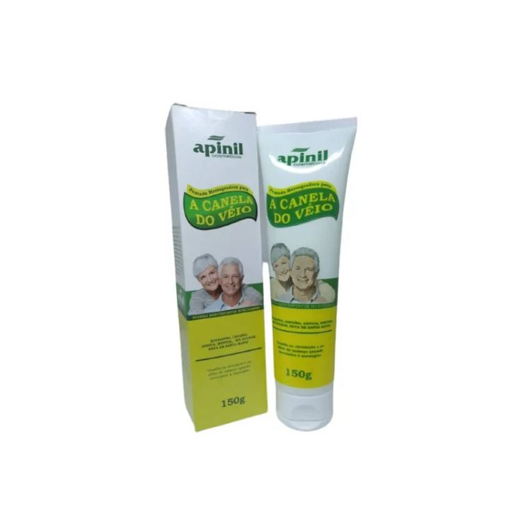 06 Pomada  Canela do véio - 150gr Apinil -massageadora