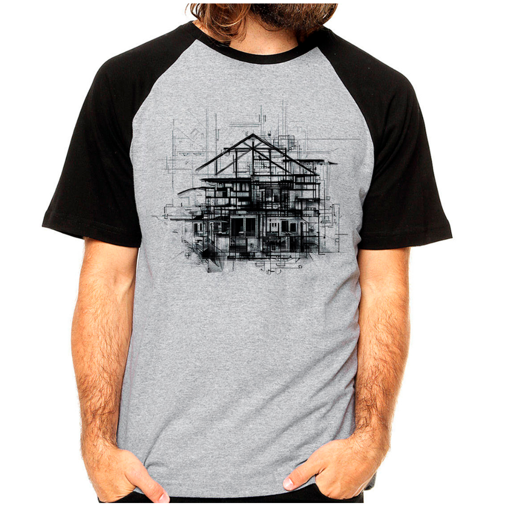 Camiseta Camisa Arquitetura e Urbanismo Faculdade Curso Arquitetura Casa - Architecture #8