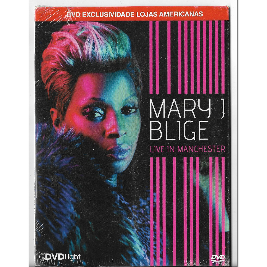 DVD Musical Mary Blige - Live in Manchester ( Original, Novo e Lacrado )