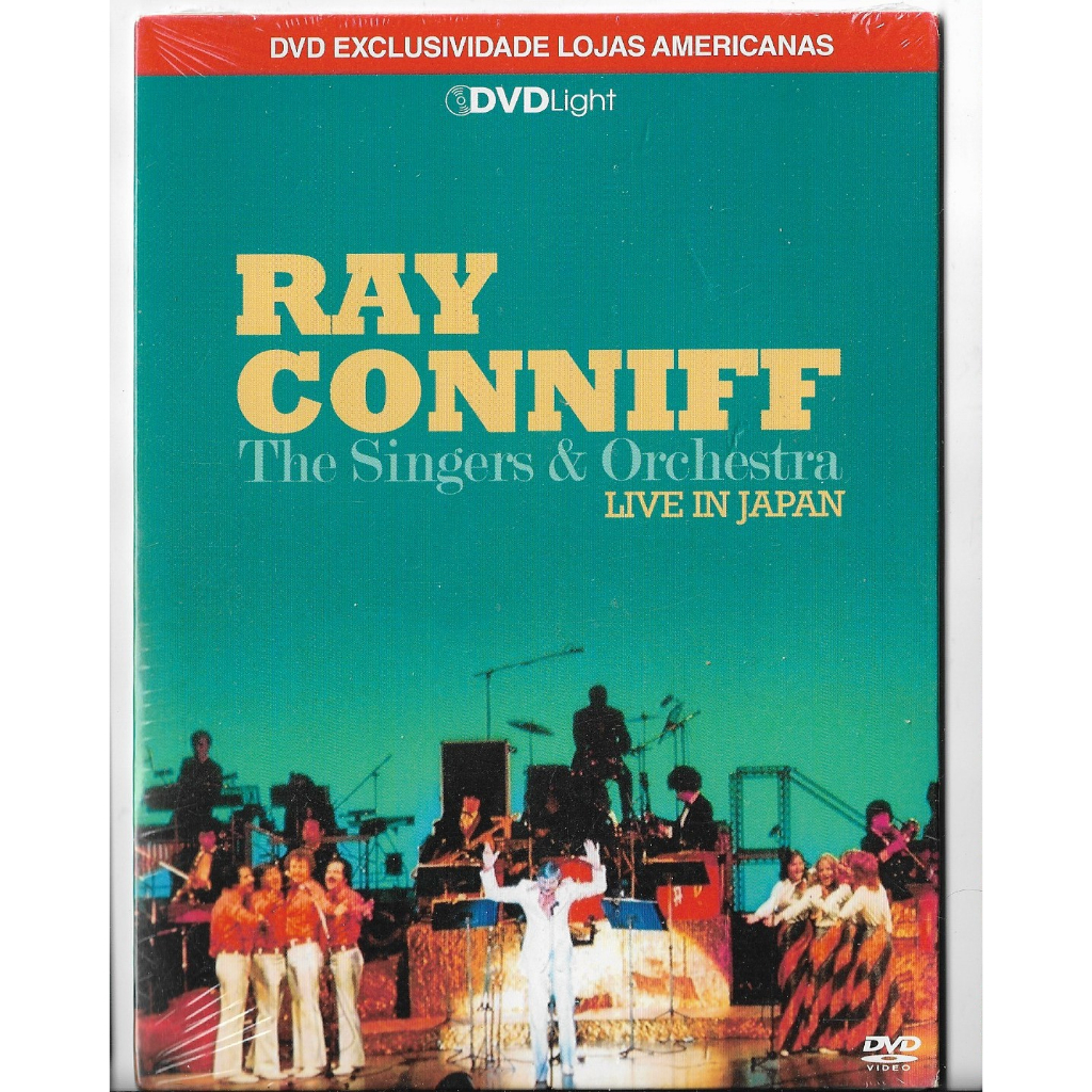 DVD Show Musical Ray Conniff - The Singers & Orquestra Live in Japan ( Original, Novo e Lacrado )