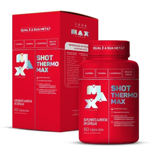 Shot Thermo Max (60 caps) - Max Titanium