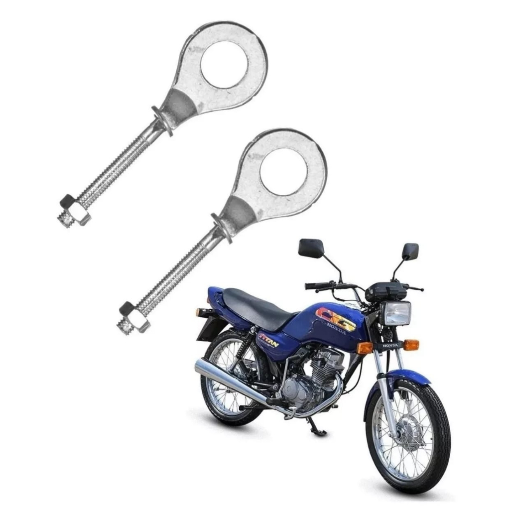 Par Esticador Corrente Honda Titan 125 Fan 125 1997 Até 2018