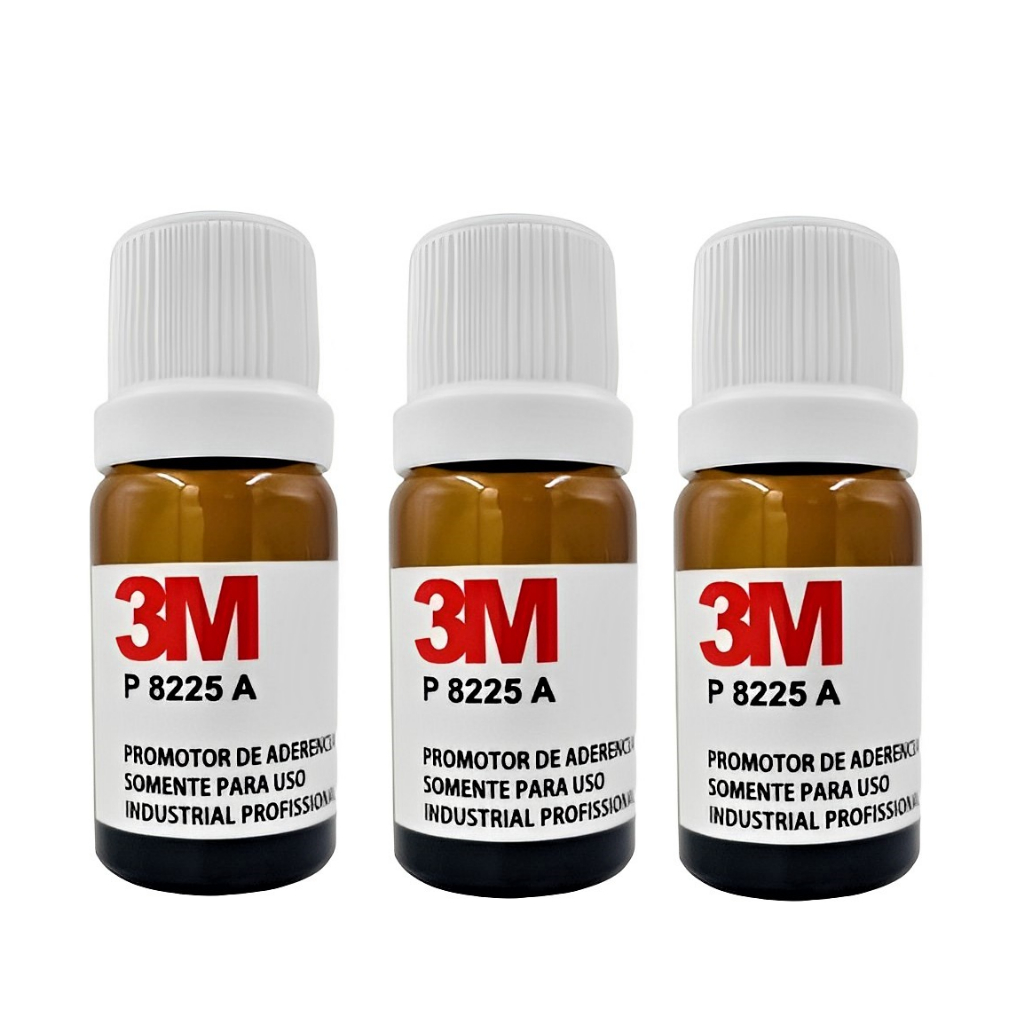 Kit 3 Primer Promotor De Aderência Adesivo 3m P 8225 A 10ml