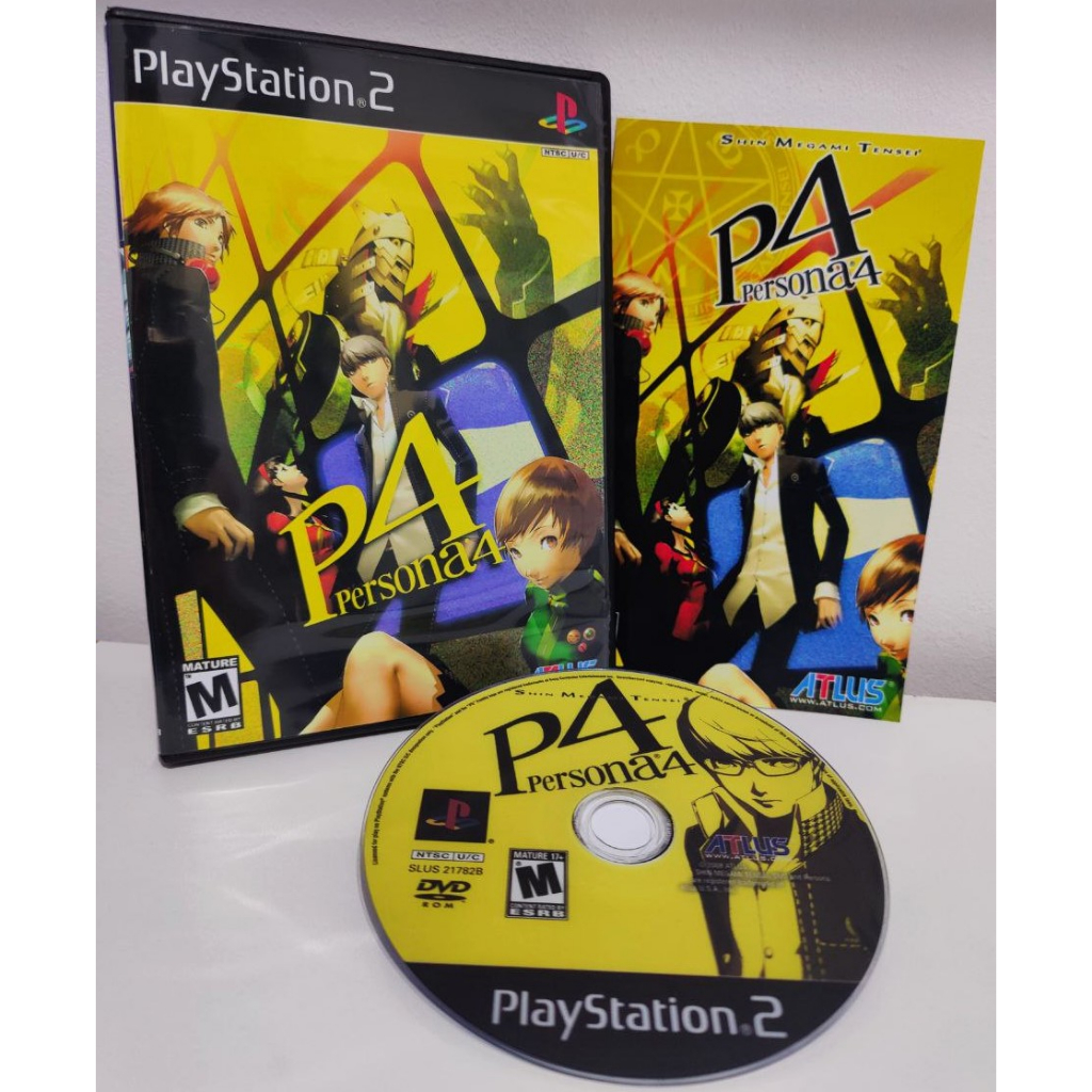 Persona 4 pt-br - PS2