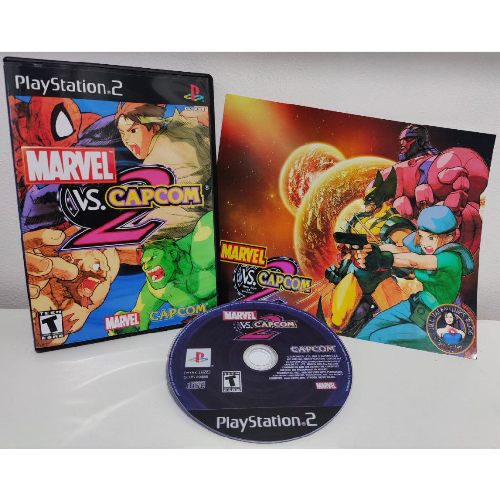 Marvel Vs Capcom 2 - Ps2
