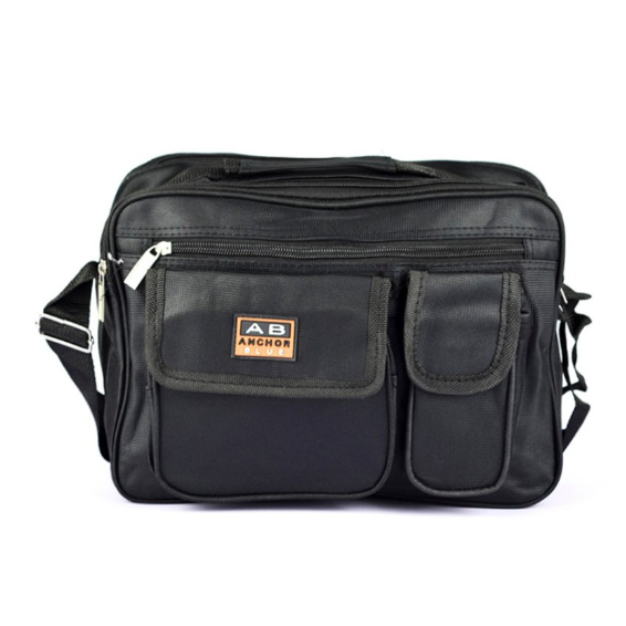 Bolsa Transversal Ab Anchor Blue Com Alça Reforçada e Compartimentos Amplos e Largos em Oferta na Shopee