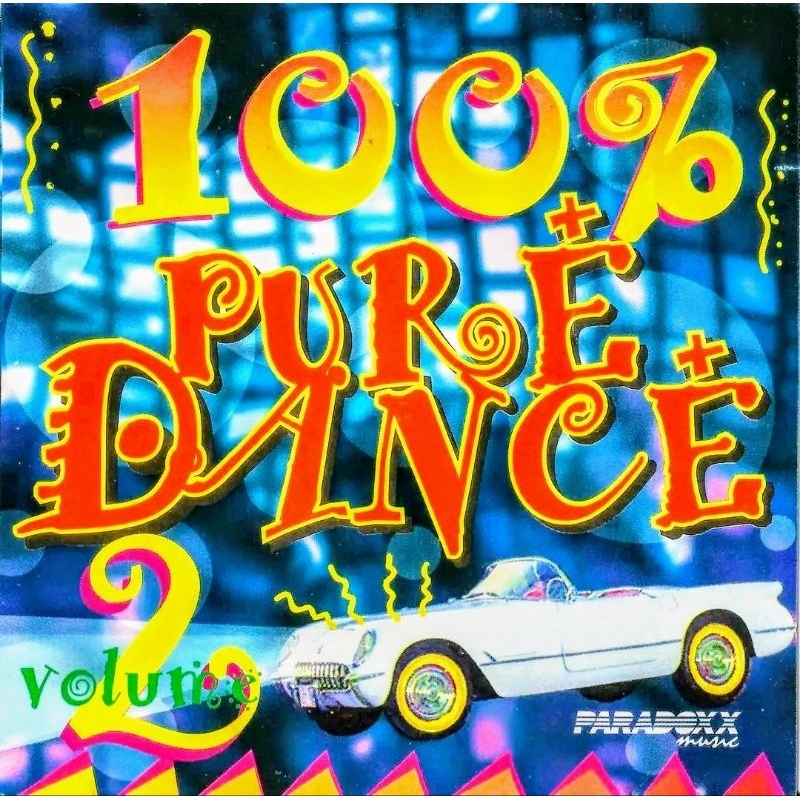 CD 100% Pure Dance Vol. 2 Paradoxx Music usado original flash house dance 90's leia a descriçao