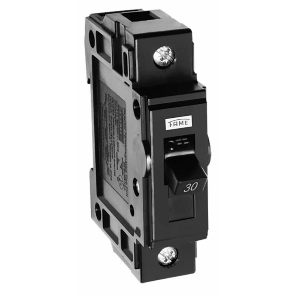 Disjuntor Fame Unipolar Nema Fnh - 30 Amperes 1 Pólo