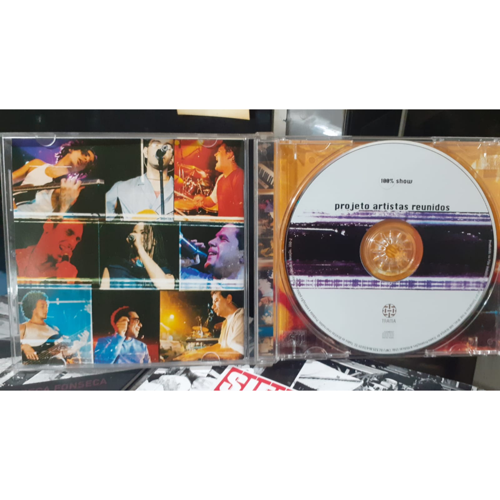 CD- PROJETO ARTISTAS REUNIDOS ORIGINAL - RARO