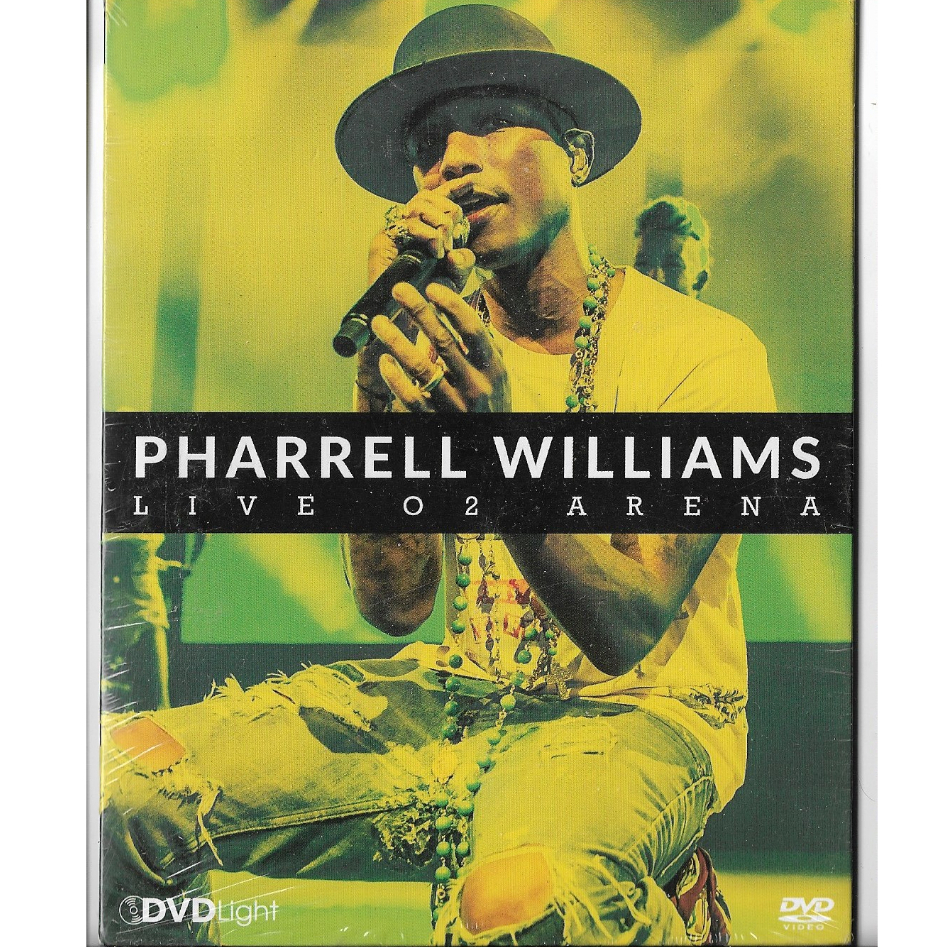 DVD Musical Pharrell Williams Live O2 Arena ( Original, Novo e Lacrado )