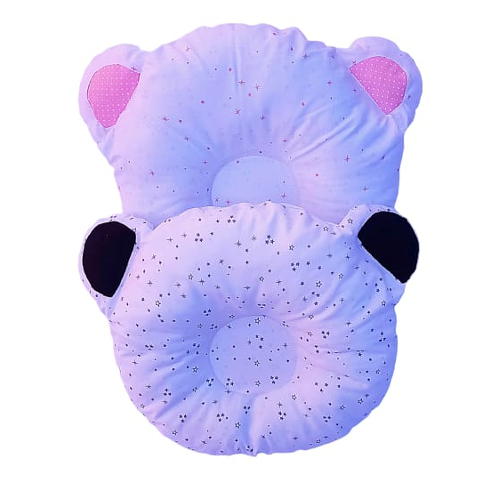 Travesseiro Almofada Anatômico Bebê Recém Nascido Berço Bebê Co Orto Estampas Divertidas — R$ 22,00 em Shopee