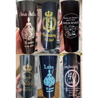 kit 30 copos long drink personalizado em 1 cor em Oferta na Shopee