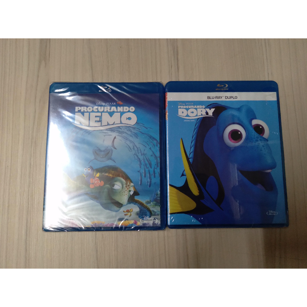 Blu Ray Procurando Nemo E Procurando Dory