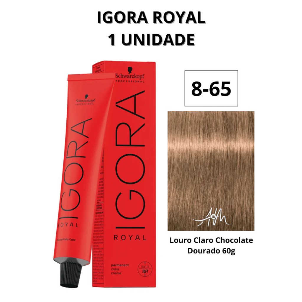 Tintura Igora Chocolate Claro - Comprar com Melhor Preço em Lanches