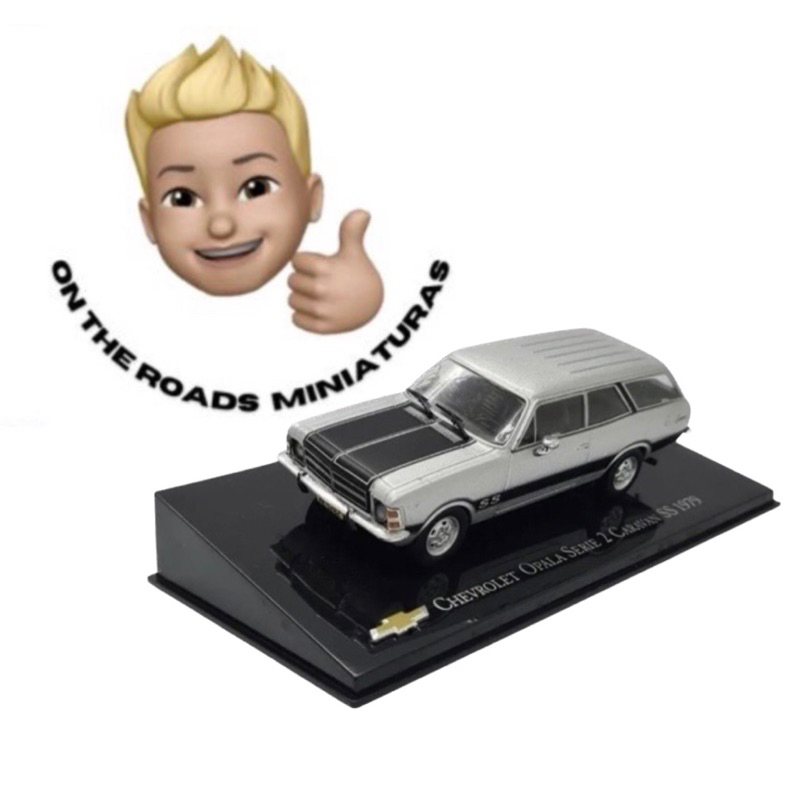 Miniatura Chevrolet Opala Serie 2 Caravan SS (1979) 1/43