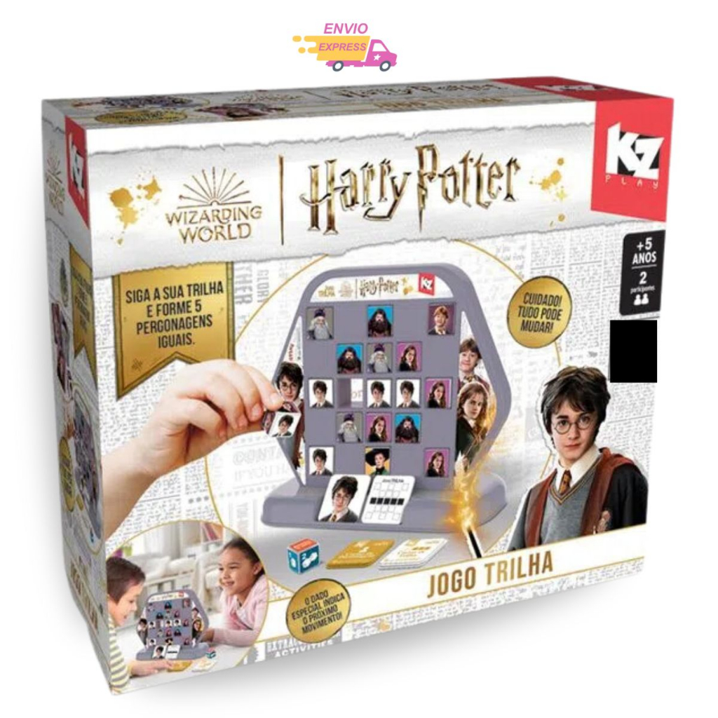 Jogo de Raciocínio Trilha Harry Potter Kz Play Série Brinquedos Jogos de Tabuleiro Elka — R$ 99,70 em Shopee, 13% OFF
