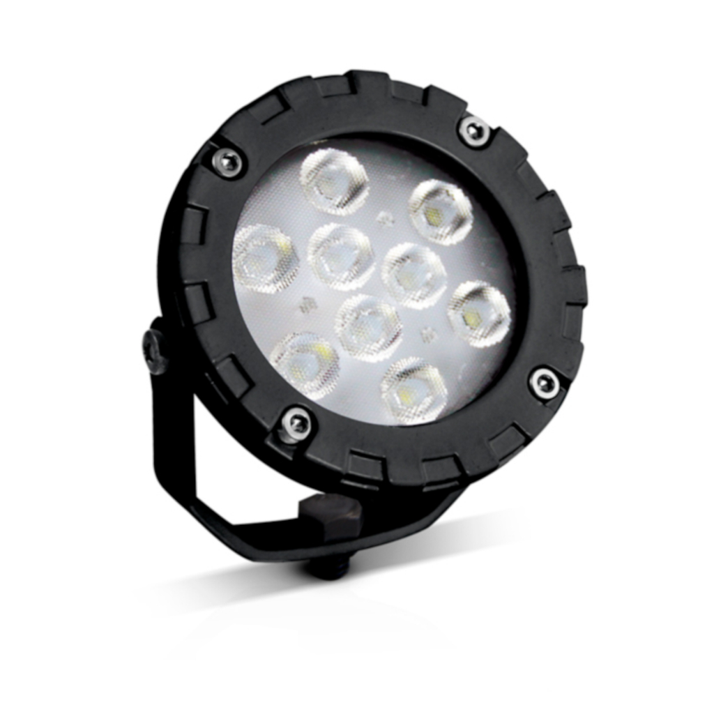 Farol Power LED Red 9 LED´s 9W 9cm 12V/24V 3X1 - Branco