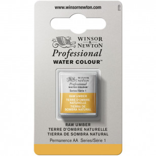 Tinta Aquarela Winsor & Newton Profissional Pastilha S1 554 Raw Umber