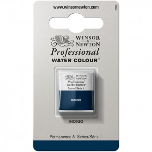 Tinta Aquarela Winsor & Newton Profissional Pastilha S1 322 Indigo