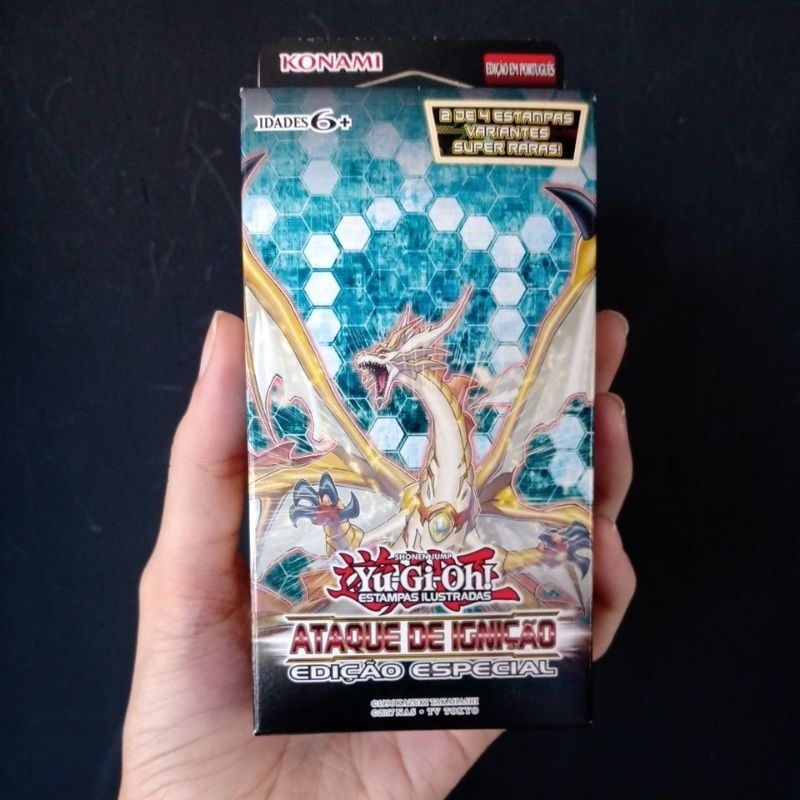 Booster Yu-Gi-Oh! Ataque de Ignição Edição Especial carta original Yu-Gi-Oh card game