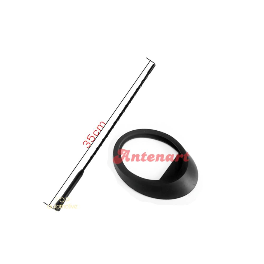 Haste Da Antena + Anel De Vedação Corsa Dianteira