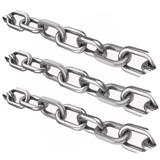 Corrente Elo Curto Soldada 4,0mm (5/32") Galvanizada - Selecione a quantidade de metros em Oferta na Shopee