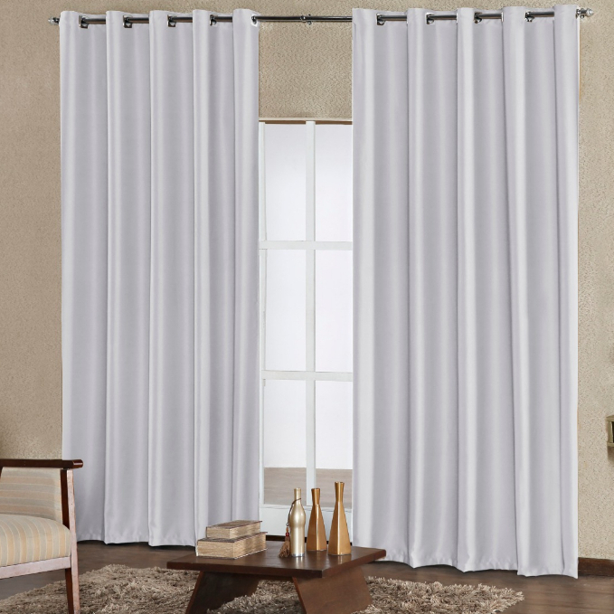 Cortina Blackout Tecido de 6,00 x 2,80 Metros de Janela para Varão Simples Quarto Sala Escritório Decoração Metros 3M 4M 5M 6M Cozinha Corta Luz Varias Cores 85% 100% Blecaute Promoção Oferta 3 Metros 4 Metros 5 Metros 6 Metros Preto Gelo Branco Tabaco